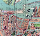 1912 Map Of Amsterdam Netherlands