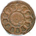 1787 N 1-l Pcgs Vf Details Cross After Date Fugio Cent Colonial Copper Coin