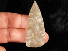 Ancient Square Base Form Arrowhead Or Flint Artifact Niger 1 08