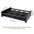 12 Storage Holes Shot Glass Holder Tray For Home Party Bar