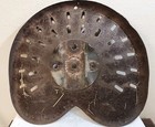 Vtg Cast Iron Agricultural Farm Machinery Tractor Seat Rustic Mancave Home Decor