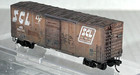 Micro-trains N Scale 40  Standard Box Car Seaboard Coast Line 07344550