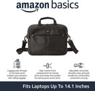 New  Black      Amazon Basics 14  Tablet   Laptop Bag         Shoulder Carry Case