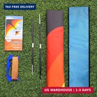 Delta Kite For Kids   Adults - Easy To Fly Large Single Line Beach Kite With 300