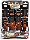 Erickson 31405 Light Duty Mini Ratchet Strap  with Cap Locks  3 4  X 10   600 Lb