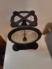 Salter Family Scale Ltd  1982 Ornate Black Cast Iron England Missing Bowl