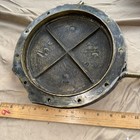 Antique Bronze Brass Nautical Covered Porthole Boat