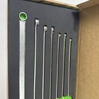 6 Pc  Deep Spline Ratcheting Flex Head Xl Wrench Set