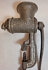 Vintage Enterprise Mfg No 602 Cast Iron Food Chopper Meat Grinder W  3 Plates