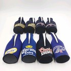 8 Beer Bottle Koozie Coors Light Michelob Corona Miller Zip Up Keep Beer Cold