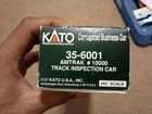 Kato Ho 35-6001 Amtrak  10000 Lighted Track Inspection Business Car