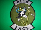 Usaf 20th Tactical Air Support Squadron Bilk Fac s Patch From Vietnam War Era