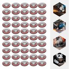 50 Pack Grinding Wheels 4-1 2  X 1 4  X 7 8  Metal Steel 4 5  Disc Angle Grinder