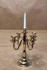Set Of 8 Vintage Solid Brass Doll House Miniatures 1 12