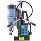 Creworks Magnetic Drill Press 2  Portable Drilling Machine 3125lbf 11 Drill Bits