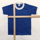 Vintage Russell Athletic Youth Ringer T-shirts Lot Of 6 Royal Blue Size S Nos