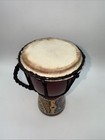 7 5 In Djembe Drum Hand-carved Solid-wood Goat-skin Traditional African Gift