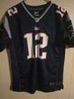 Used Patriots Or Dolphins Boys Jersey  Size X-large 