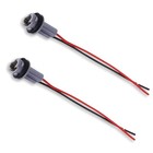 2 Pcs Brake Light Socket  T10 T13 T15 Harness Tail Light Connector  Car 