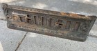 Antique Cast Iron Stove Fireplace Fender Sliding Victorian Style