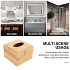 Tissue Box Cover Tissue Dispenser Napkin Holder Bathroom Wood Tissue Box Holder