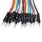 Dupont Male To Male Jumper Wire Line Arduino Breadboard Pic Avr 20cm 20pcs Usa 