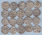 Bhutan British India 1 2 Rupee  deb  1820-1840 Ad  20 Pices Billion Coin