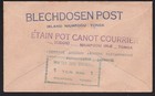 Tonga 1936 Tin Can Mail Cover Ex Steamer Monowai                           e1543
