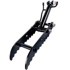 Hydraulic Thumb 3-hole L Bracket For 2 Ton Mini Excavator Agt Typhon Kubota Pc20