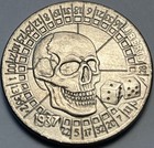 Hobo Nickel Lucky Coin Gambler Craps Skull Roulette Buffalo Gift Free Shipping