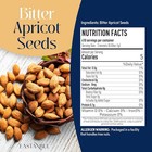 Organic Bitter Raw Apricot Kernel Premium Seeds 14oz Gluten Free Vegan Usda 1 Lb