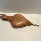 Bellows Fireplace Wood Leather Vintage Fire Brass Blower Antique Air Bellow New
