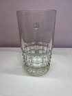 Vintage Soda-lime Glass One Pint Drinking Tankard With Dimpled Bottom - England