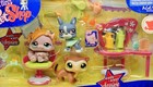 Littlest Pet Shop Pet Styles Salon Authentic 2009 Dog 1025 Ferret 1026 Cat 1027