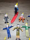 Vintage Jack In The Box Bendable Toys Figures Lot Of 14 1990   s