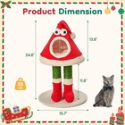 Cat Tree Tower For Indoor Cats  Cute Cat Tree With Scratching Posts And Cat Bed