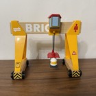 Brio Wooden Railway Train Gantry Crane Gas Magnetic Cargo Forklift