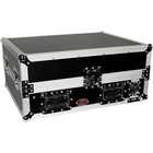 Prox 2u Rack X 13u Top Mixer Dj Combo Flight Case With Laptop Shelf Ln