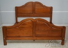 67987  Ethan Allen Country French King Size Maple Bed