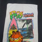 Garfield The Cat Big Kahuna Beach Bath Towel Surf Cartoon 1978 Vtg
