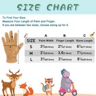 Handlandy 2 Pairs Age 2-9 Kids Leather Gloves Gardening Lawning Working Gloves