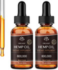 2 Pack Efficient Hemp Oil Pain Relief Deep Sleep Free Stress Anxiety Relax Mood