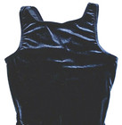 Danskin Biketard Unitard Leotard Bodysuit Velvet Bike Leg New Girl L 12 14