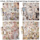 192sheets Of Scrapbook Paper  Journaling Scrapbooking Supplies Craft Paper Kits