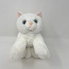 Aurora   Flopsie    Precious White Kitty Cat 12 Inch Stuffed Animal Plush
