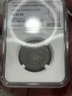 1785 Lg Date Point Rays Nova Constellatio Ngc Vf-25  Large Date Pointed Rays   
