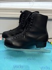Ice Skates Skating Men s Black Size 10 Vinyl With Stainless Steel Blades