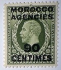 Travelstamps  Great Britain Offices In Morocco Sg 222  Mint Og Nh  Mognh