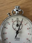 Gallet Swiss Mechanical Metal Stopwatch Silver For Running   Jogging