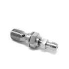 2 Titanium  Brake Single Banjo Bolts W Bleeder For Brembo Calipers M10 X 1 0